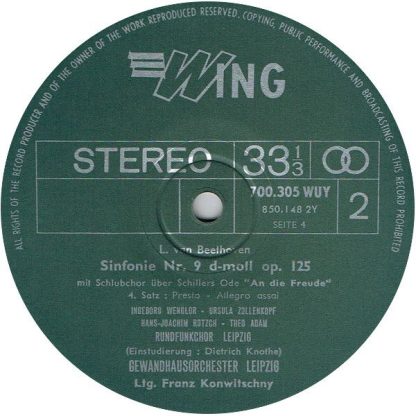 Wing Records 96 600 SAE - 9 Sinfonien - Image 14