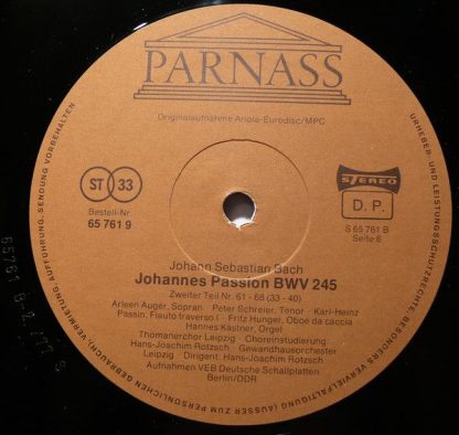 Parnass 65 758 5 - Johannes-Passion BWV 245 - Image 33