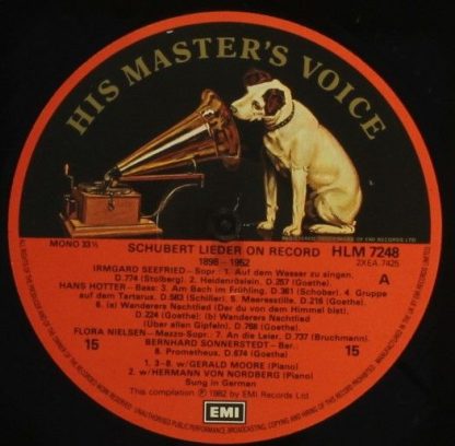 His Master's Voice RLS 766 - Schubert Lieder on Record 1898-1952 - Image 18