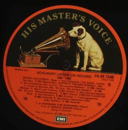 His Master's Voice RLS 766 - Schubert Lieder on Record 1898-1952 - Image 19
