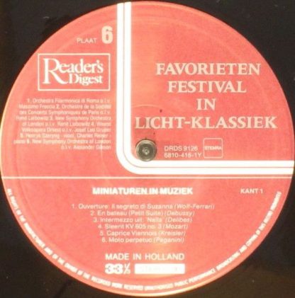 Reader's Digest none - Favorieten Festival In Licht-Klassiek - Image 21