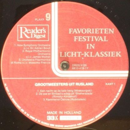 Reader's Digest none - Favorieten Festival In Licht-Klassiek - Image 34