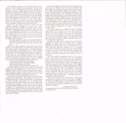 Argo D40D 3 - A Festival Of Early Music (Music From 14th. Centur - Image 7