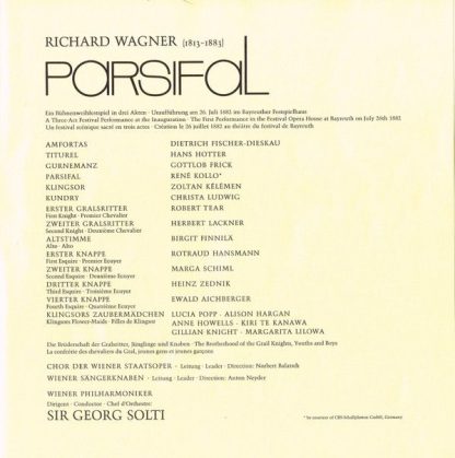 DECCA SET 550-4 - Parsifal - Image 17