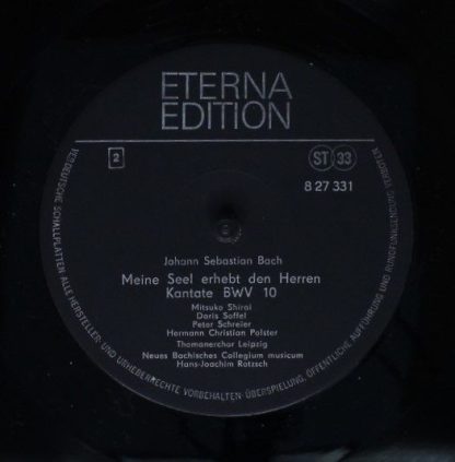 Eterna 8 27 331 - Magnificat D-Dur BWV 243 / Kantate "Meine Seel - Image 4