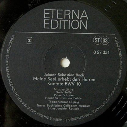 Eterna 8 27 331 - Magnificat D-Dur BWV 243 / Kantate "Meine Seel - Image 4