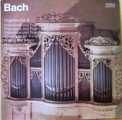 Eterna 8 25 759 - Bachs Orgelwerke Auf Silbermannorgeln 8
