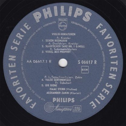 Philips S 06617 R - Violin-Miniaturen - Image 3