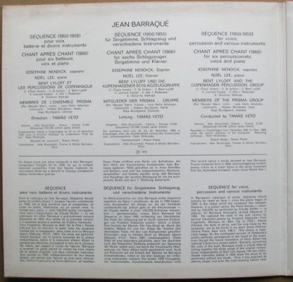 Valois MB 951 - Séquence / Chant Après Chant - Image 2