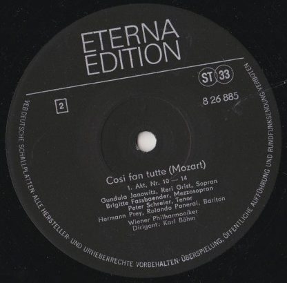 Eterna 8 26 885–887 - Così Fan Tutte (KV 588) - Image 3