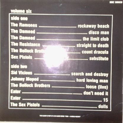 MBC Records MBC 506020 - Punk - A World History - Volume 6 - Image 2