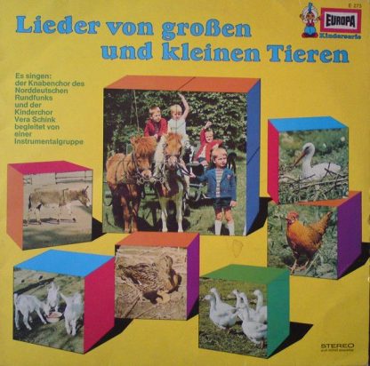 Europa E 273 - Lieder Von Großen Und Kleinen Tieren