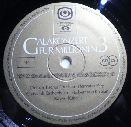 Deutsche Grammophon 643 007 - Galakonzert Für Millionen 3 - Image 3