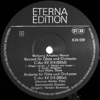 Eterna 8 26 559 - Konzert Für Flöte Und Orchester G-dur KV 313, - Image 4