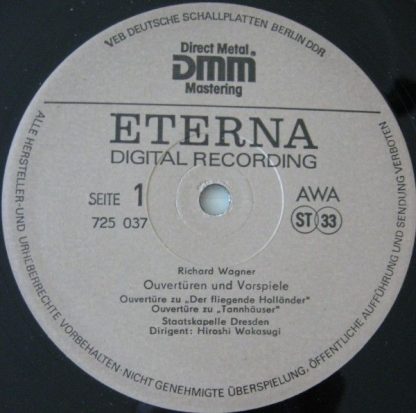 Eterna 725 037 - Ouvertüren Und Vorspiele - Image 3