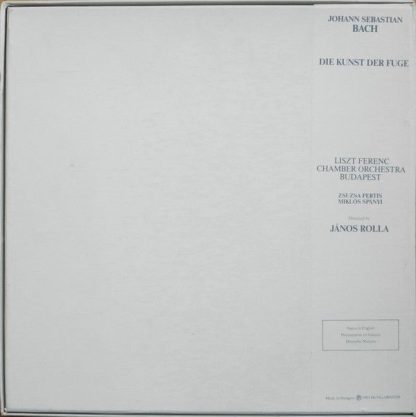 Hungaroton SLPD 12810-11 - Die Kunst Der Fuge - Image 2