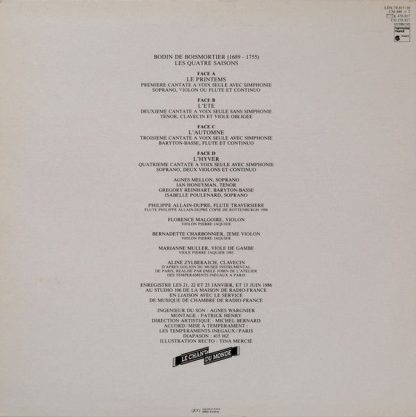 Le Chant Du Monde LDX 78.817/18 - Les Quatre Saisons = Die Vier - Image 2