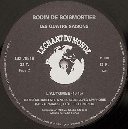 Le Chant Du Monde LDX 78.817/18 - Les Quatre Saisons = Die Vier - Image 5