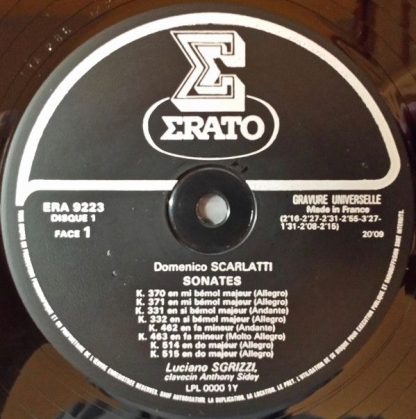 Erato ERA 9222 - 65 Sonates - Image 3
