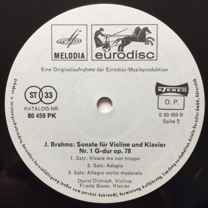 Eurodisc 80459 PK - "Mit Dem Teufelstriller"/ "Didone Abbandonat - Image 4