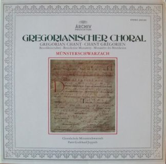 Archiv Produktion 2533 320 - Gregorianischer Choral (Benediktine