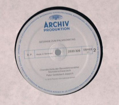 Archiv Produktion 2533 320 - Gregorianischer Choral (Benediktine - Image 3