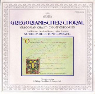 Archiv Produktion 2533 359 - Gregorianischer Choral = Gregorian