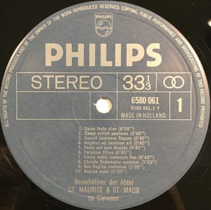 Philips 6580 061 - Salve Festa Dies - Image 3