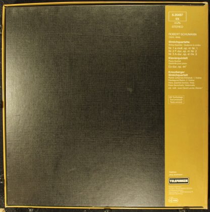 Telefunken 6.35497 - String Quartets Op. 41 - Piano Quintet Op. - Image 2