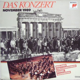 Sony Classical S 45 830 - Das Konzert, November 1989