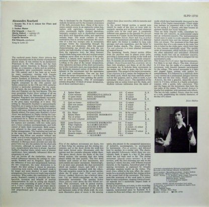 Hungaroton SLPD 12732 - Stabat Mater / Flute Sonata In C Minor N - Image 2