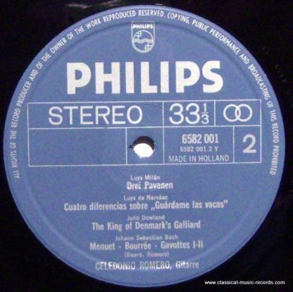 Philips 6582 001 - Gitarrenmusik An Europäischen Fürstenhöfen - Image 3