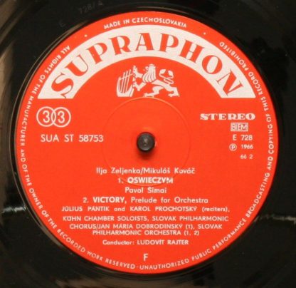 Supraphon SUA 18753 - Oswieczym | Víťazstvo | Hirošima - Image 5