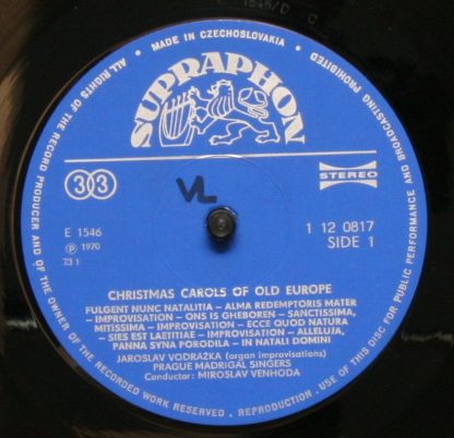 Supraphon 1 12 0817 - Christmas Carols of Old Europe - Image 3