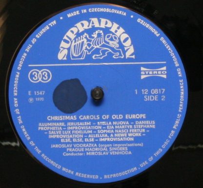 Supraphon 1 12 0817 - Christmas Carols of Old Europe - Image 4