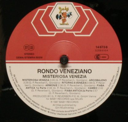 Baby Records (2) 14 673 8 - Misteriosa Venezia - Image 4