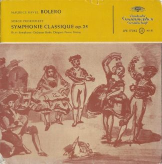 Deutsche Grammophon LPE 17 042 - Bolero / Symphonie Classique Op