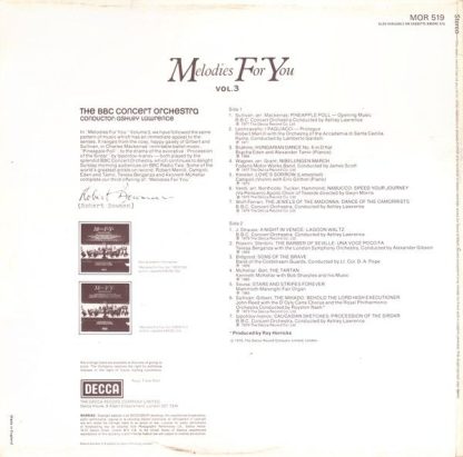 DECCA MOR 519 - Melodies For You Vol.3 - Image 2