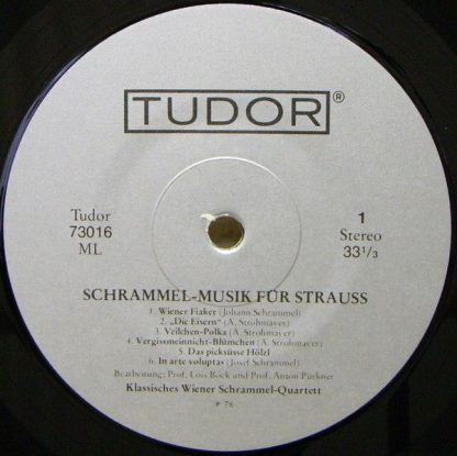 Tudor 73016 - Schrammel-Musik  Für Strauss - Image 3