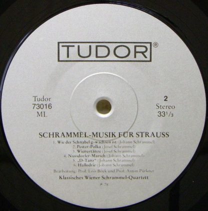 Tudor 73016 - Schrammel-Musik  Für Strauss - Image 4
