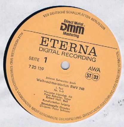 Eterna 7 25 159-161 - Weihnachtsoratorium - Image 9