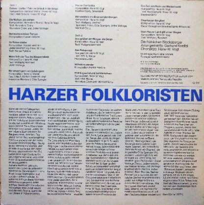 Amiga 8 45 108 - Harzer Folkloristen - Image 2