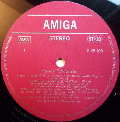 Amiga 8 45 108 - Harzer Folkloristen - Image 3