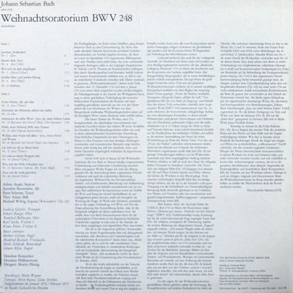 Eterna 8 26 693 - Weihnachtsoratorium Ausschnitte - Image 2
