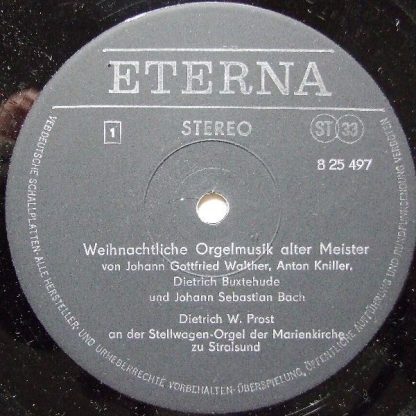 Eterna 8 25 497 - Weihnachtliche Orgelmusik Alter Meister - Image 3