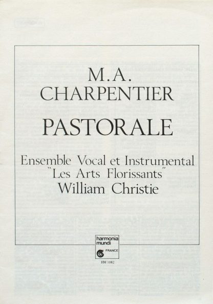 harmonia mundi France HM 1082 - Pastorale - Image 5