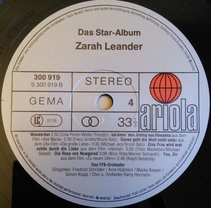 Ariola 300 920-370 - Das Star Album - Image 8