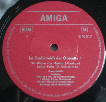 Amiga 8 40 017 - Im Zauberreich Der Operette 1 - Image 4