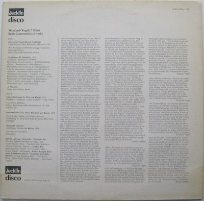Jecklin-Disco 555 - Späte Kammermusikwerke - Image 2