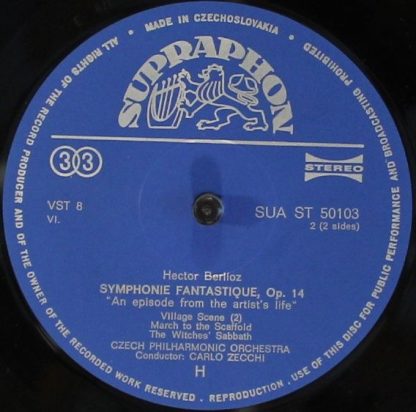 Supraphon SUA ST 50103 - Symphonie Fantastique - Image 4